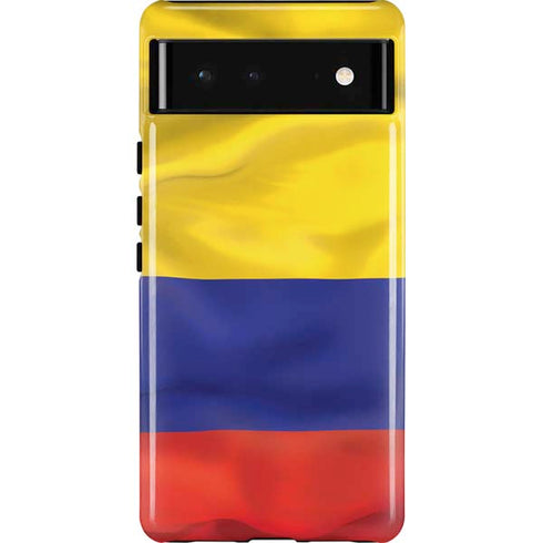 Colombia Flag Pixel Cases